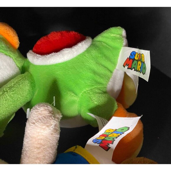 Lot of 4 Super Mario Bros. Plush Stuffed Toys Yoshi Toad Bomb Donkey Kong - Picture 6 of 6